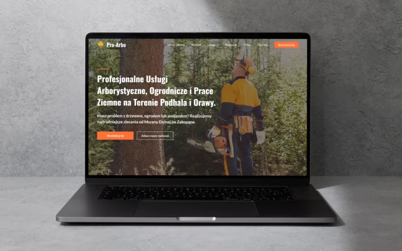 mockup-webdes-strona-www-pro-arbo-arborysta-podhale